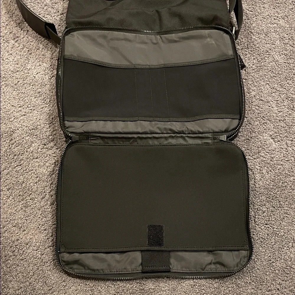 Michael Kors Men’s Black Canvas Messenger Bag
